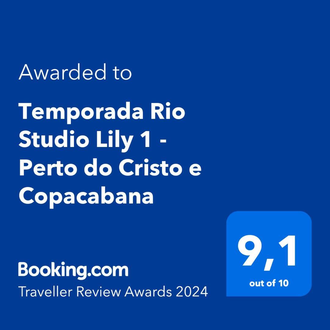 Temporada Rio Studio Lily 1 - Perto Do Cristo E Copacabana Rio de Janeiro Exterior foto